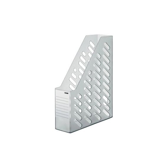 HAN Stehsammler Brilliant A4/C4 Transparent/Grau