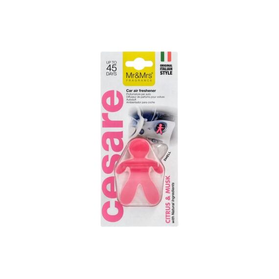 MR&MRS Autoduft Cesare Fucsia Citrus & Musk