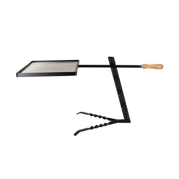 Nouvel Klappgrill-Set 38x32cm , Hohenverstellbar 10/19,28,37cm