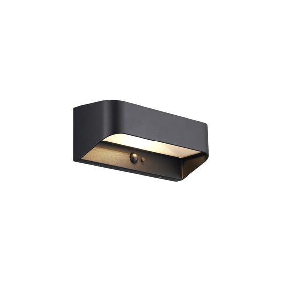 Nordlux Marcellio Solar Wandleuchte schwarz