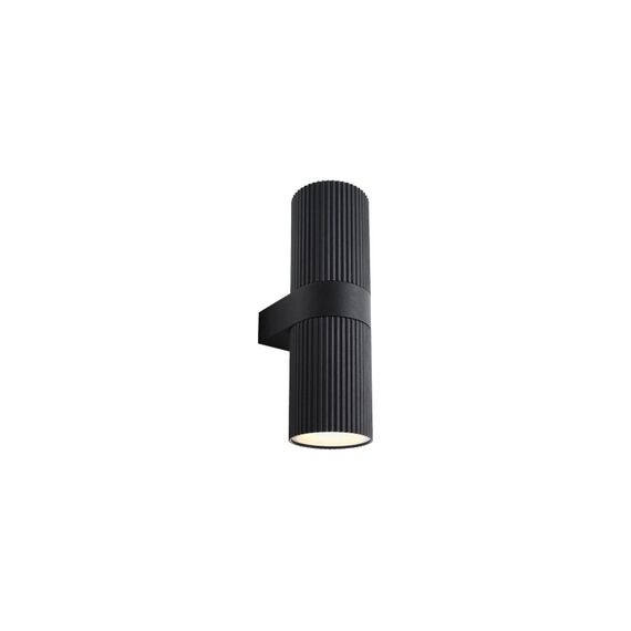 Nordlux Kyklop Ripple Maxi Wandleuchte Schwarz