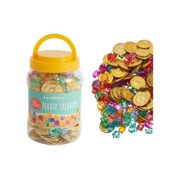 Twiddlers Piratenschatz Set Treasure Party 300-Teilig