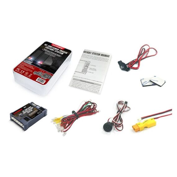 G.T. Power Container Trailer Light System kompatibel mit 164 und 172