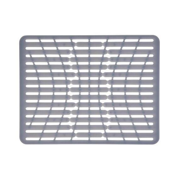 OXO Good Grips Spülbeckenmatte gross 43x32cm Silikon grau