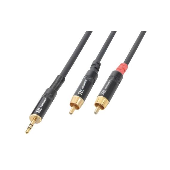 PD-Connex PD Connex CX85-6 Audiokabel 3.5 Klinke - 2x Cinch, 6m