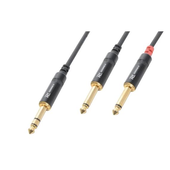 PD-Connex PD Connex CX76-1 Audiokabel 6.3 Klinke-2x 6.3 Klinke, 1.5m