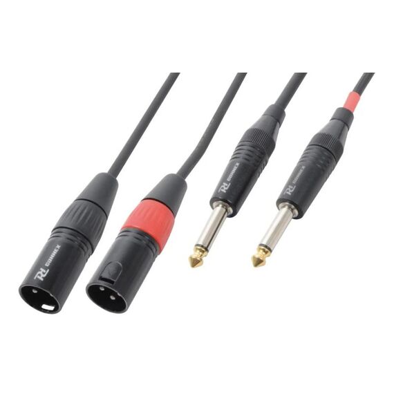 PD-Connex PD Connex CX64-1 Audiokabel 2x XLRm - 2x 6.3 Klinke, 1.5m
