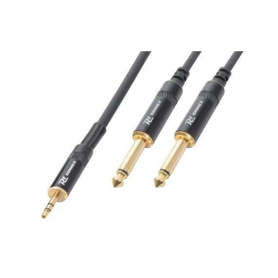 PD-Connex PD Connex CX86-6 Audiokabel 3.5 Klinke - 2x6.3 Klinke, 6m