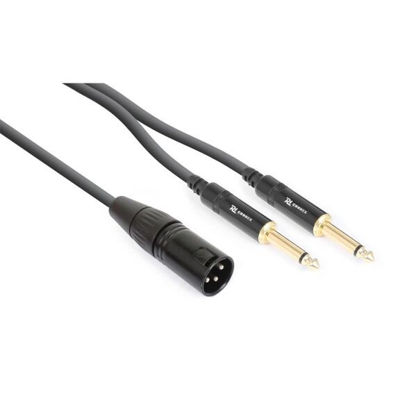 PD-Connex PD Connex CX56-1 Audiokabel XLRm - 2x 6.3 Klinke, 1.5m
