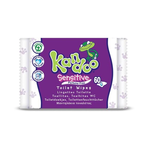Kandoo Feuchttücher Sensitive 60 Stk.
