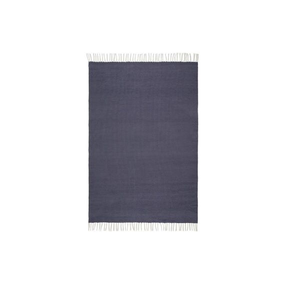 URBANARA Teppich Udaka  140x200cm Blaugrau