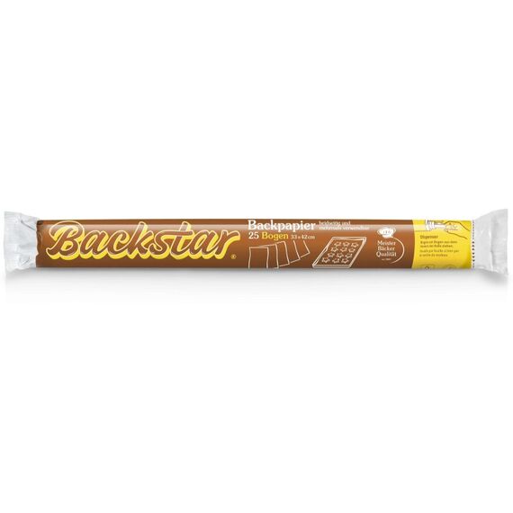 Backstar Bogen 25 Stück 33 x 42 cm