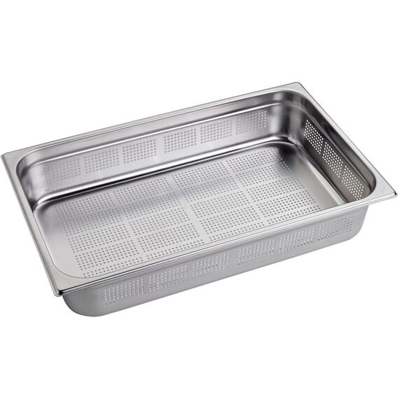 Inox GN-Behälter gelocht L: 53cm B: 32,5 cm H: 10cm