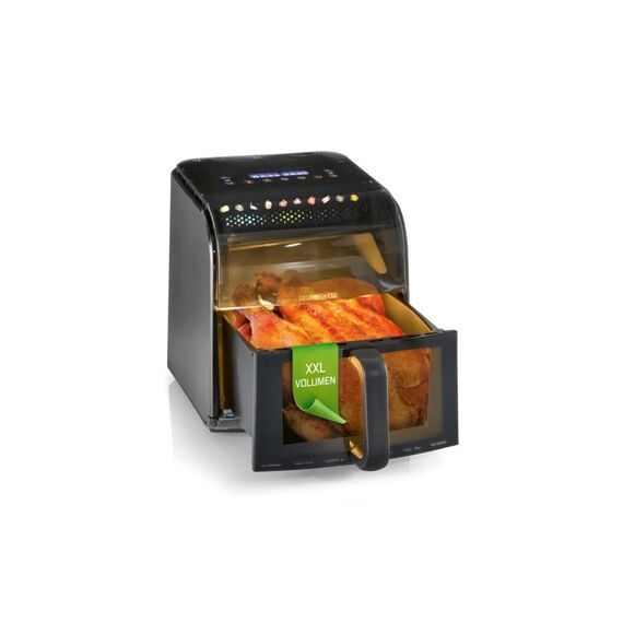 GOURMETmaxx Heissluft Fritteuse 1700W Panoramadach 7l