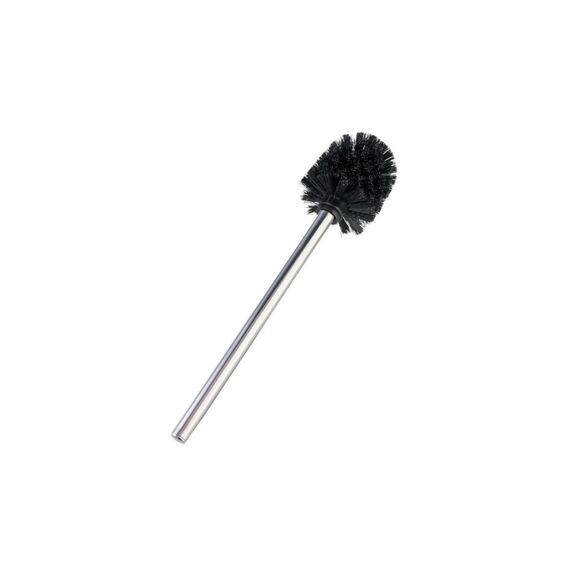 Wenko WC Bürste Glänzend Ø 8 x 35 cm Silber/Schwarz