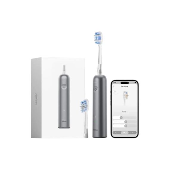 Laifen Zahnbürste Wave Pro Aluminium GRY Elektrische Zahnbürste, Aluminium , Grau