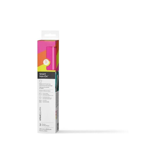 Cricut Aufbügelfolie Joy Xtra Smart 3 Bögen à 21 x 30.5 cm, Glowstick