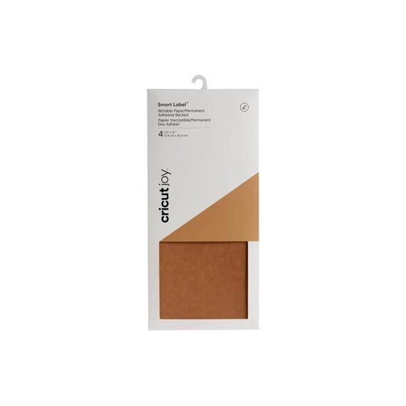 Cricut Bastelpapier Joy Kraftpapier Permanent haftend, beschreibbar, 13.9 x 30.