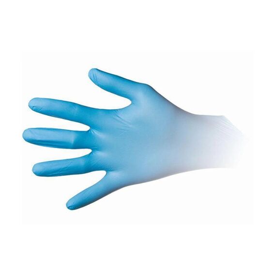 Nitrilhandschuhe blau, Grösse L .
