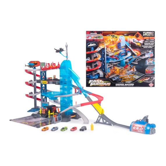 Dickie Toys Fast & Furious Garage Mayhem
