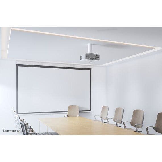 Neomounts BEAMER-C80WHITE Beamer Deckenhalterung - H 13-20 cm - volle Bewegung, Farbe: Weiß, 5 image