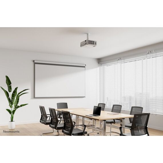 Neomounts BEAMER-C80WHITE Beamer Deckenhalterung - H 13-20 cm - volle Bewegung, Farbe: Weiß, 6 image