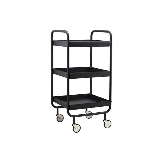 House Doctor Bartrolley Roll. Schwarz 42x38x85 cm (LxBxH), Sthal, PP
