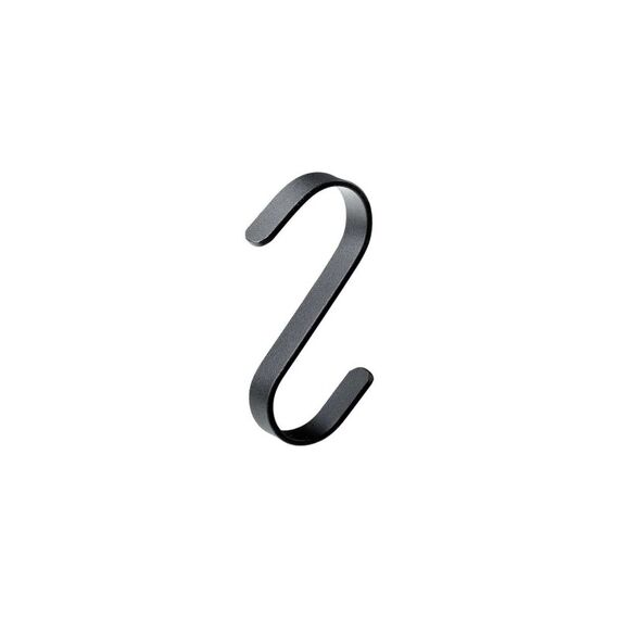 Hettich S-Haken 75 x 65 x 10 mm, schwarz
