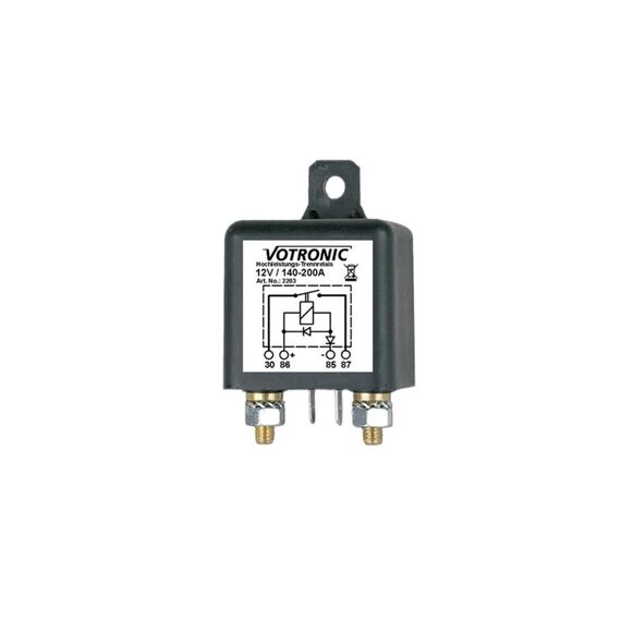 Votronic 2203 Hochleistungs-Trennrelais 12V 140-200A
