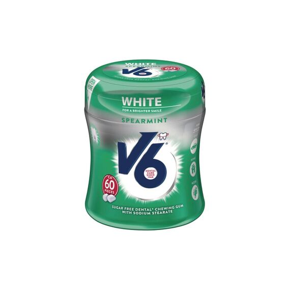 V6 White Spearmint Bottle 87g