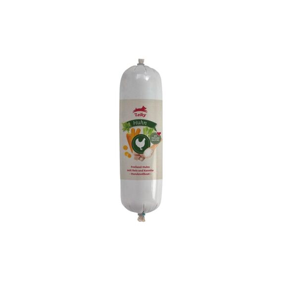 Leiky Hundewurst Huhn 700g Hunde-Nassfutter