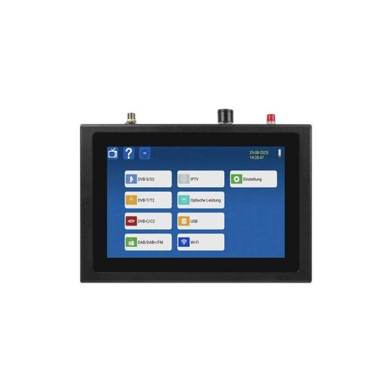 Megasat HD 7 Combo V2 Touch-Messgerät DVB-S2/C2/T2, IPTV, DAB+