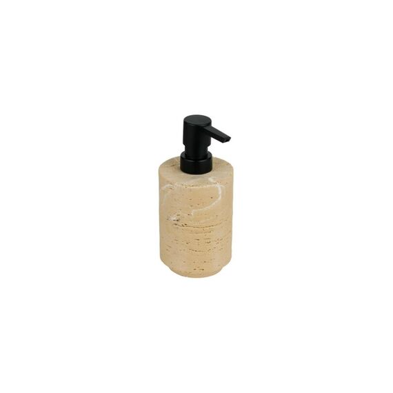 Wenko Seifenspender Denia Polyresin, Beige