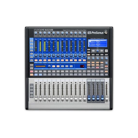 Presonus StudioLive 16.0.2 USB 6x2 Performance/Recording Digital Mixer