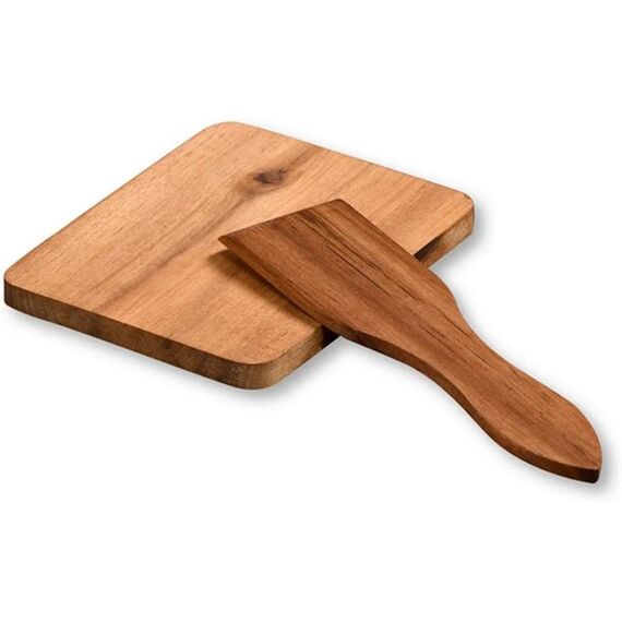 Kesper Raclette-Spachtelset 8 Stück, Akazienholz