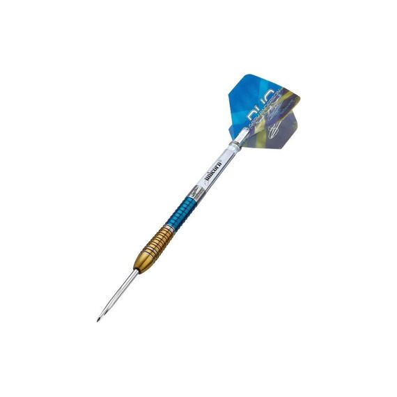 Unicorn Gary Anderson 6 Duo 25G Silber Gold Blau, 3er-Pack