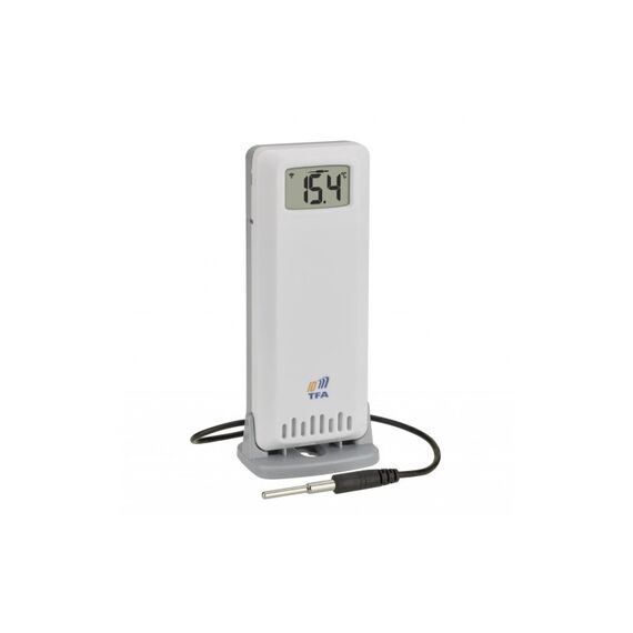 TFA-Dostmann TFA.me Sender ID-A4 Profi Thermo-Hygro-Sender mit Kabelfühler
