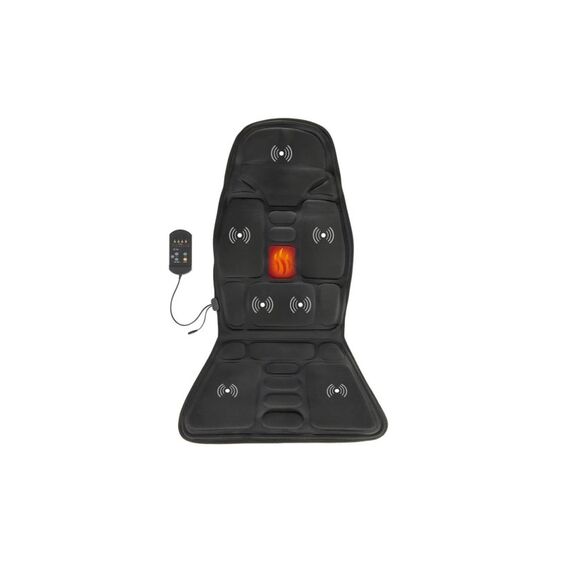 VITALmaxx Massagesitz mit Wärmefunktion Inkl. Fernbedienung, 12V