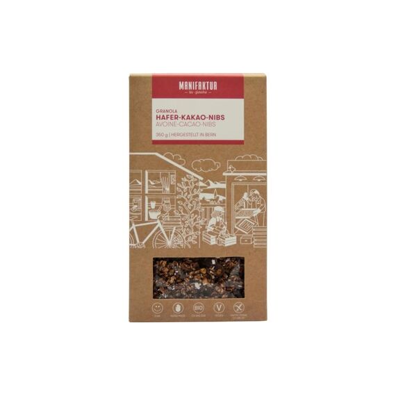 Granola Hafer-Kakao-Nibs 350 g