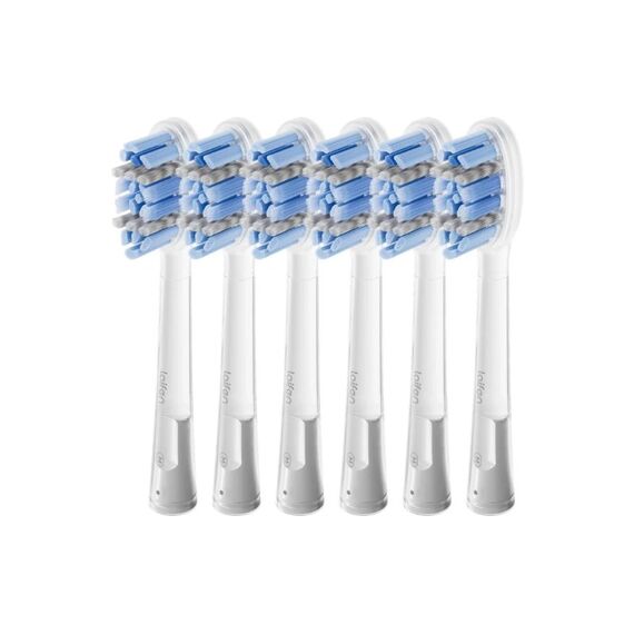 Laifen Wave Bürstenköpfe ProM Transparent, 6 Stück