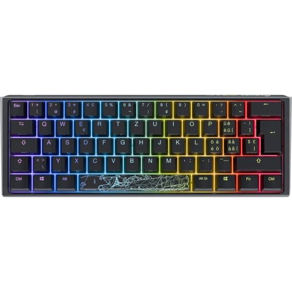 Ducky ONE 3 Mini Classic MX Cherry Red BLK CH-Layout