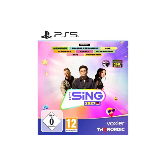 THQ Let's Sing 2027 German Version, PS5 Alter: 12+