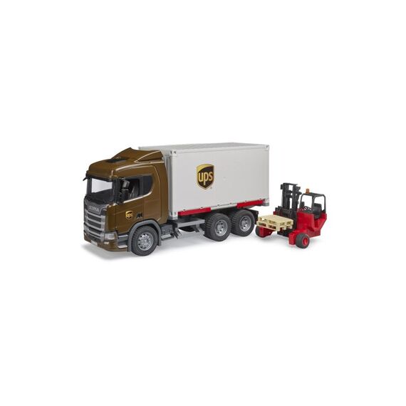 Bruder Scania Super 560R UPS Logistik-LKW
