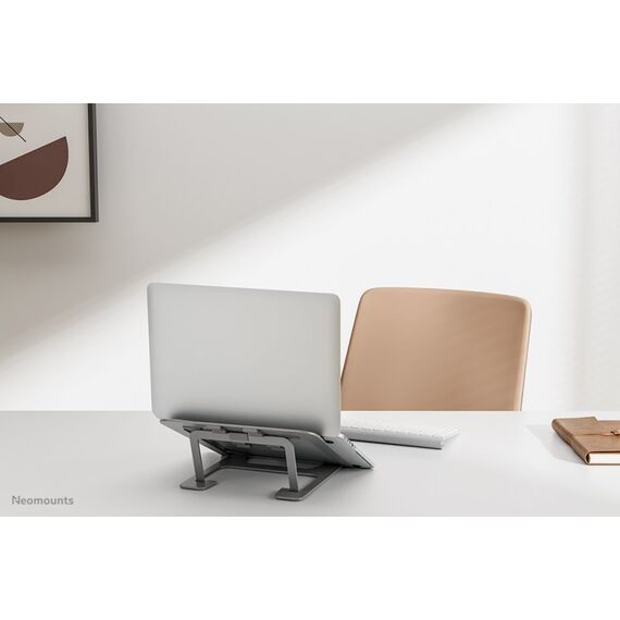 Neomounts NSLS085GREY Laptop-Halterung 10-17" - faltbar - kompakt - universal, Farbe: Grau, 6 image