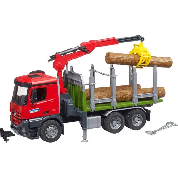 Bruder MB Arocs Holztransport-LKW