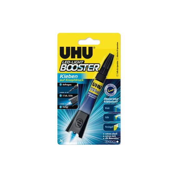 UHU Sekundenkleber LED Booster 3g