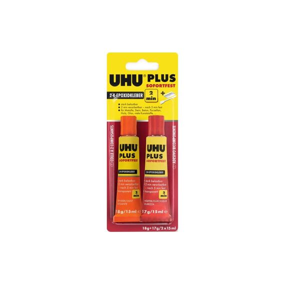 UHU Zweikomonentenkleber Plus, 35g