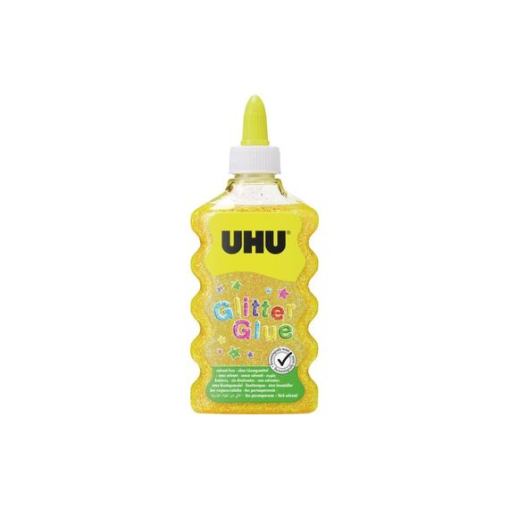 UHU Glitter Glue Maxi gold 177ml