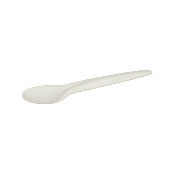 Elco Kaffeelöffel aus Papier, 50 Stück Weiss, 13 cm