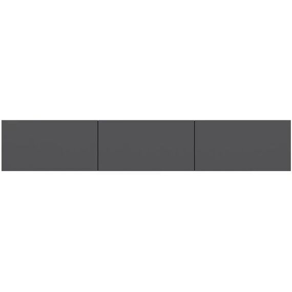 Woody Fashion TV Möbel West Anthrazit, 150x30x32 cm